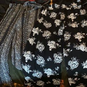 2 pairs of hippie pants